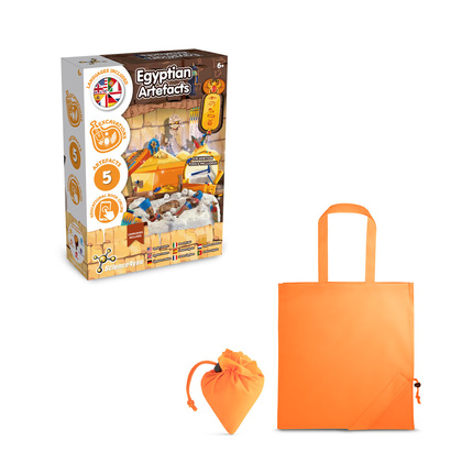 Ancient Egypt Excavation Kit V. Gra edukacyjna dostarczany ze składaną torbą prezentową