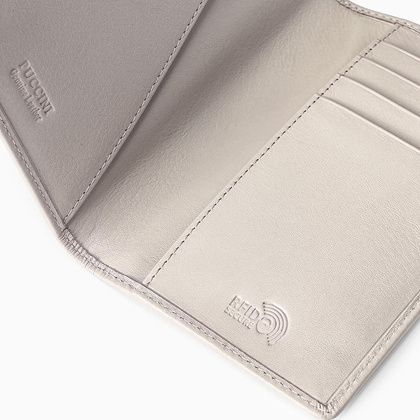 Etui na dokumenty skórzane PUCCINI ZN9214 6A Beżowe
