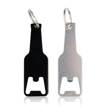 Aluminiowy brelok z otwieraczem do butelek / Salik