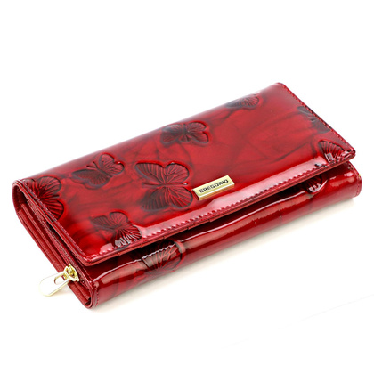 Portfel damski skórzany PELLUCCI BTS-106 czarny