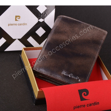 Portfel męski skórzany PIERRE CARDIN FOSSIL TILAK12 331 RFID Popiel
