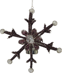 Świecznik brązowy na tealighta*