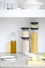 Pojemnik szklany 0,6l szary 298288