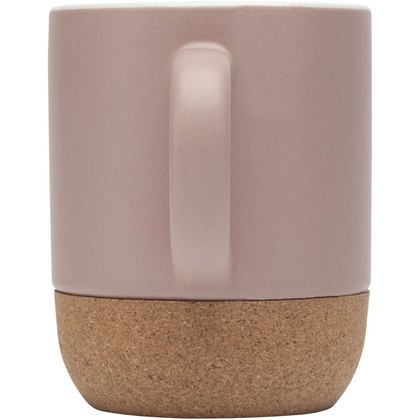 Billie kubek ceramiczny o pojemności 300 ml z detalami z korka i matowym wykończeniem