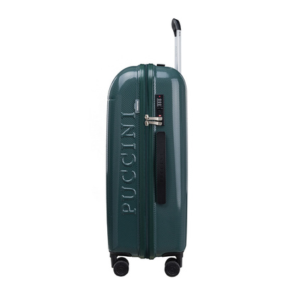 Średnia walizka PUCCINI VOYAGER 2.0 PC052B 5 Zielona