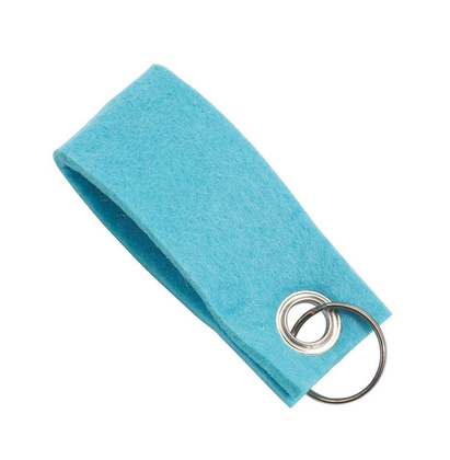 Brelok filcowy FELT, turkusowy
