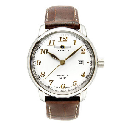 Zegarek Zeppelin LZ127 7656-1 Automatik Biały