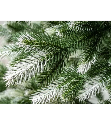Choinka sztuczna PE07 180 cm napruszana z metalowym stojakiem