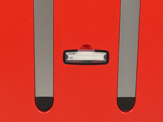 Mała kabinowa walizka DIELLE PPL8 Czerwona