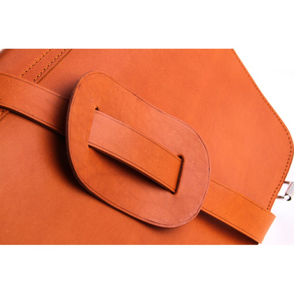 TECZKA SKÓRZANA 3W1 KEMER VOOC Vintage  P13 BRĄZOWA