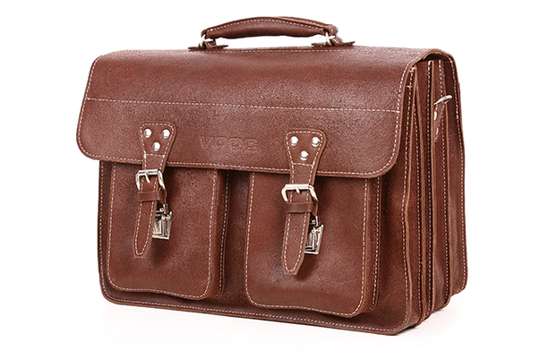 PROMO SET Torba TC12 Brązowa + Etui na laptop EPD1 Grafitowe