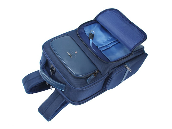 Duży plecak miejski Aeronautica Militare Task niebieski