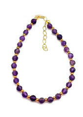 Bransoletka Ametyst 925