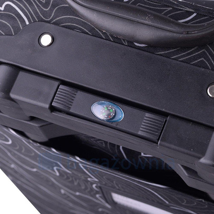 Mała kabinowa walizka PELLUCCI RGL 773 S Czarna