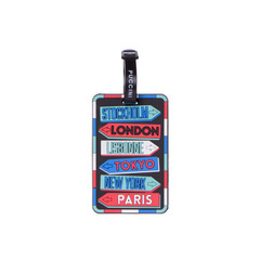 Zawieszka do bagażu PUCCINI ZB14 Drogowskazy