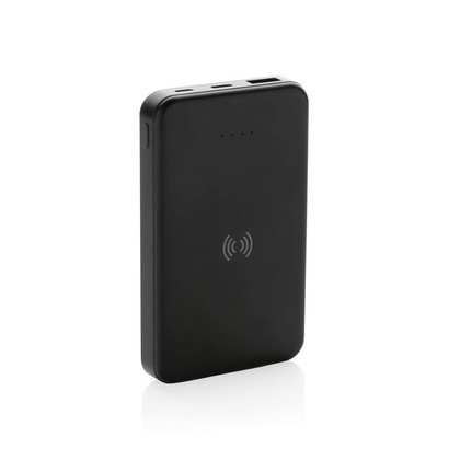 Power bank 5000 mAh, ładowarka bezprzewodowa 5W