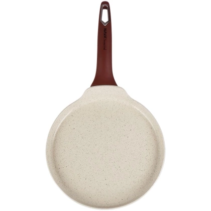 Patelnia ceramiczna granitowa do naleśników placków gaz indukcja TERRESTRIAL 24 cm