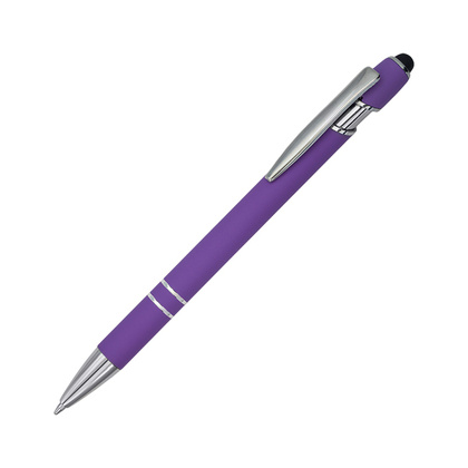 Długopis aluminiowy Softano, fioletowy