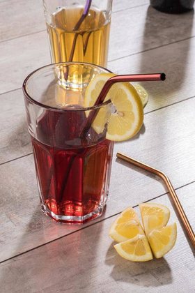 Zestaw słomek PARTY 16519 Wielokolorowy