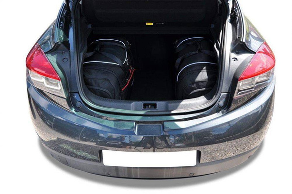 RENAULT MEGANE COUPE 2008-2016 TORBY DO BAGAŻNIKA 4 SZT KJUST