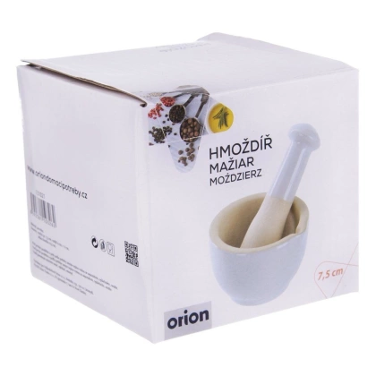 Moździerz  z tłuczkiem do przypraw kamionkowy 8,5 cm