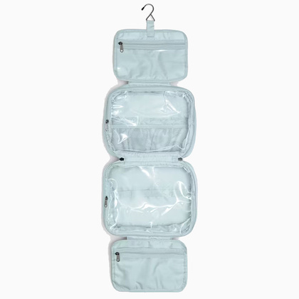 Kosmetyczka PUCCINI FASHION COLLECTION QML016 7B Błękitna