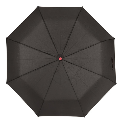Wiatroodporny parasol KEMER STREETLIFE Czarny red