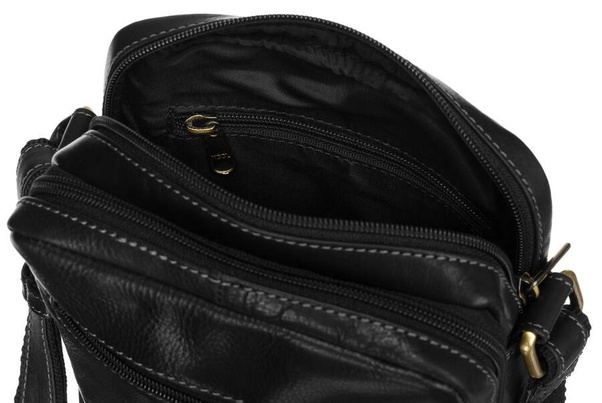 Torba skorzana PTN TB 709 COM BLACK