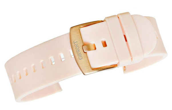Pasek do Smartwatch Giewont GW330 Silikonowy RÓŻOWY GWP330-1