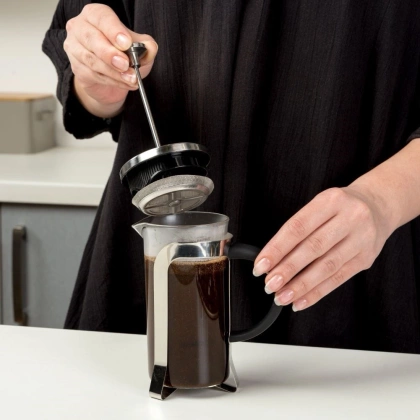 Zaparzacz imbryk dzbanek szklany z tłokiem do zaparzania kawy herbaty ziół ACER 0,35 l