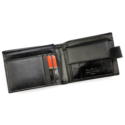 Portfel męski skórzany PIERRE CARDIN TILAK51 8806A Czarny