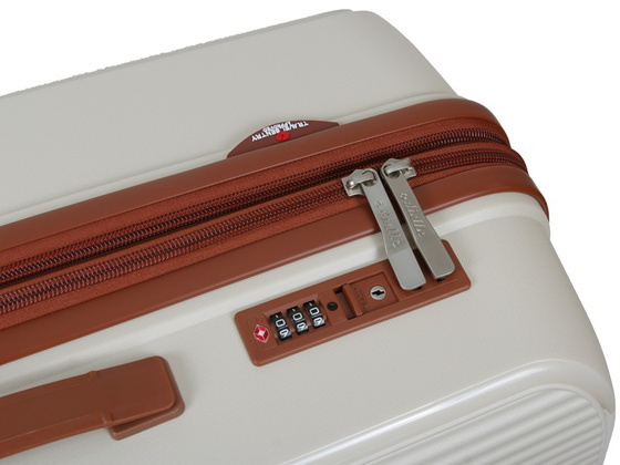 Walizka DIELLE 190 4k 76 cm duża panna PP z poszerzeniem