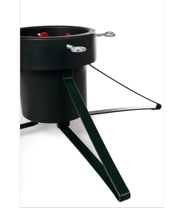 Stojak CHOINKOWY DUŻY ZIELONY metalowy pod choinkę drzewko z pojemnikiem