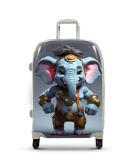 Średnia walizka Słoń