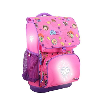 Plecak szkolny z doczepianą torbą LEGO Friends Good Vibes Optimo School Bag 20014-1915 Różowy