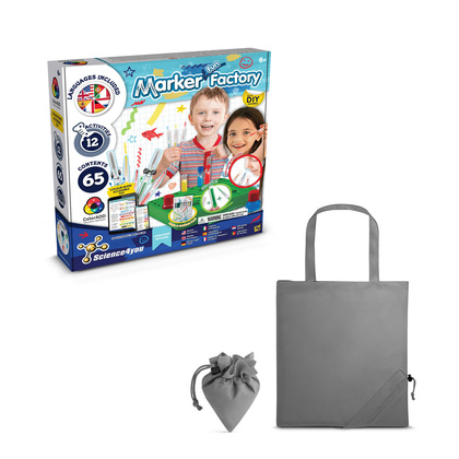 DIY Pen Factory Kit II. Gra edukacyjna dostarczany ze składaną torbą prezentową