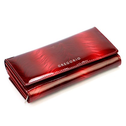 Portfel damski skórzany PELLUCCI FF-122 Brązowy