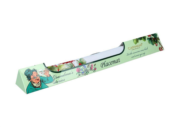 Podkładka na stół okrągła - Czerwona Porzeczka (CARMANI)