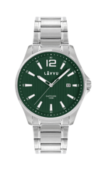 LAVVU Zegarek ze szkłem szafirowym ​ NORDKAPP Green