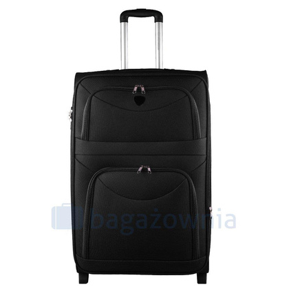 Duża walizka WINGS 6802 L Czarna