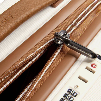 Delsey Chatelet Air 2.0 Średnia twarda biała walizka na kółkach 66 cm
