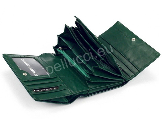 Portfel damski skórzany PELLUCCI LN-112 Niebieski