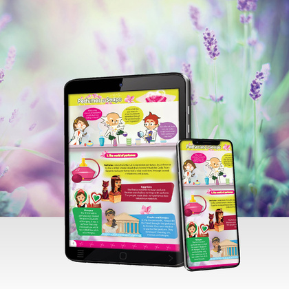 Perfume & Soap Factory Kit III. Gra edukacyjna dostarczana z papierową torebką prezentową