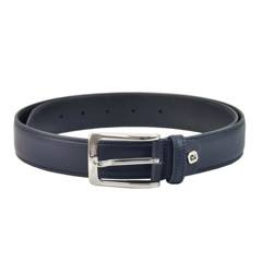 Pasek męski skórzany PIERRE CARDIN PSN 6226 Niebieski