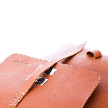 Designerska torba skóra KEMER VOOC Vintage P3 czarny