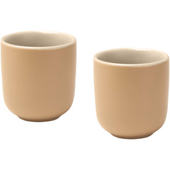 Male filiżanki ceramiczne do espresso o pojemności 90 ml - zestaw 2 sztuk