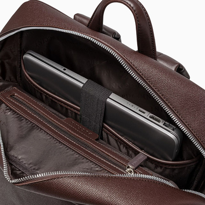 Plecak z miejscem na laptop 17" PUCCINI FASHION PM9035 2 Brązowy