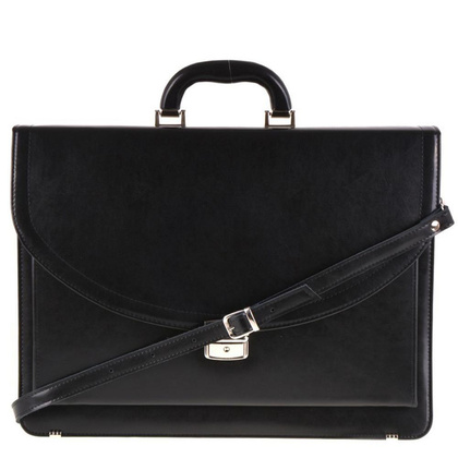 Teczka męska skórzana KEMER B 580/DW Czarna