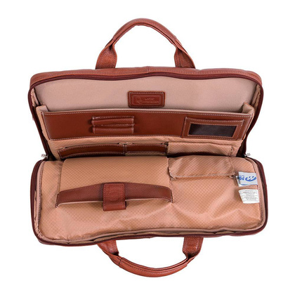 Teczka na laptop McKlein Bridgeport 17" Brązowa