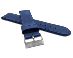 LAVVU Granatowy szyty pasek SPORT z luksusowej skóry Top Grain - 22